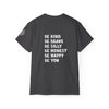 「Be Yourself」Tシャツ – 自分らしさを讃えよう