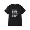 「Be Yourself」Tシャツ – 自分らしさを讃えよう