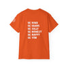 「Be Yourself」Tシャツ – 自分らしさを讃えよう