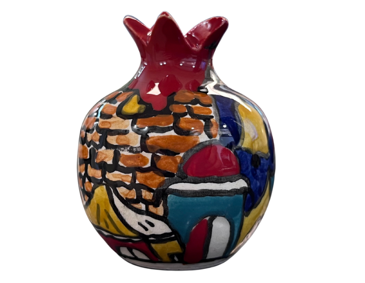Handmade Pomegranate Set - A Beautifully Unique Decoration